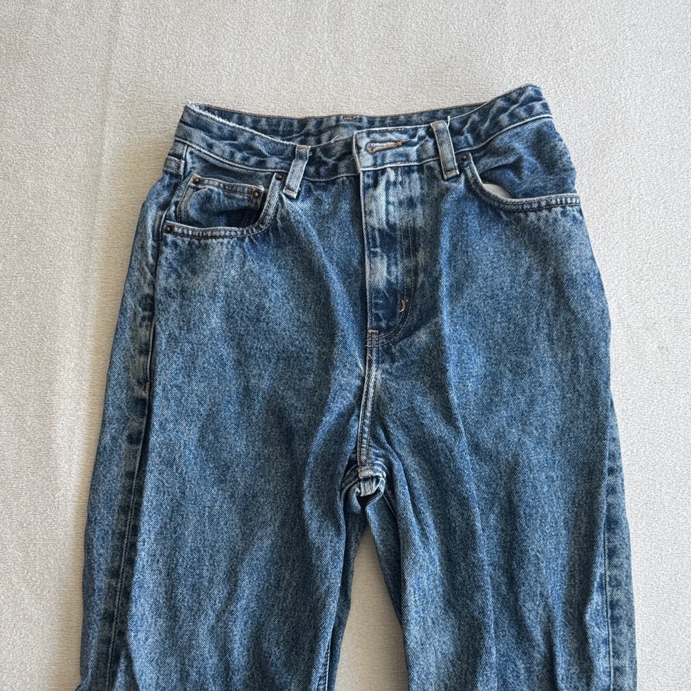 American Vintage Blue Denim Jeans- Le big carrot